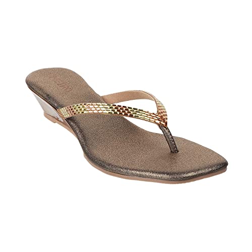 Metro Women Etnic Slip-on heel Sandal