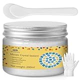 Formule prête à l'emploi : ce coulis pour carrelage mosaïque est fabriqué à partir d'une formule de sable imperméable à l'eau à séchage rapide qui ne nécessite pas d'eau et adhère parfaitement à différentes surfaces. Il sèche en une texture granuleuse et forme un joint étanche. Notre coulis pour mosaïque est durable, résistant aux taches et à l'humidité, de sorte que vos carreaux de mosaïque conservent leurs couleurs vives.