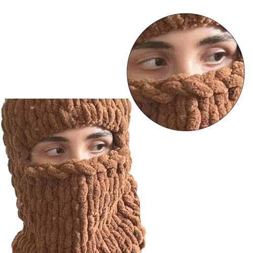 Balaclava impermeable para mujeres y hombres adultos, gorro térmico de pelo suave para deportes al aire libre miniatura 6