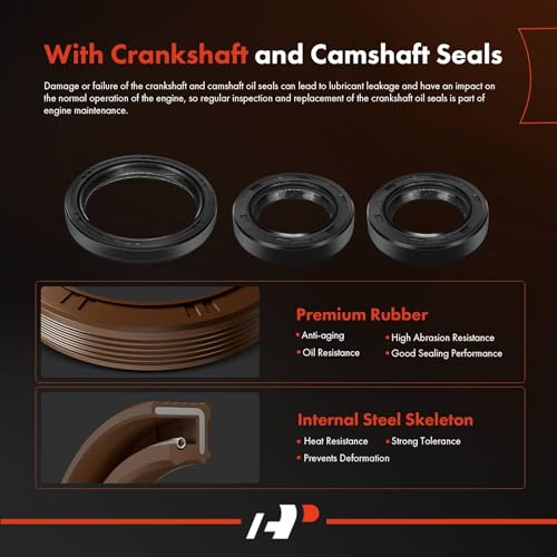 A-Premium Kit de correia dentada do motor com tensor de bomba de água Substituir TCKWP244 TKH-006 Co