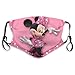 Produktbild Minnie Mouse Erwachsene Verstellbarer Earloop-Gesichtsschal Anti-Staub mit Filter Wiederverwendbarer Schutz Gesichtsschal Anti-Verschmutzung, Anti-Smog-50