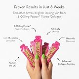 Naturally Collagen - 8000mg Peptan® Premium Liquid Hydrolysed Marine Collagen Peptide Supplement for Women + Vitamin C for Skin, Hair & Nails - Clean & Natural - 15ml Sachets - 14 Day Course - UK Made - Image 3