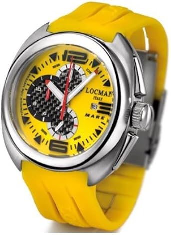 OROLOGIO UOMO LOCMAN MODELLO MARE CASSA 40MM GIALLO : Amazon.it: Orologi
