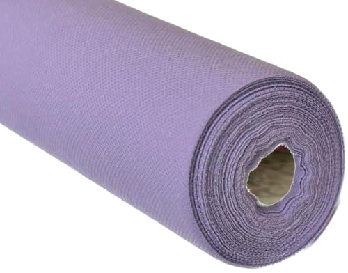 PuntoCasaStore Rotolo in TNT 80 CM x 20 MT Lilla - TOVAGLIA USA E Getta Copertura Interni Esterni TAVOLI Feste Cerimonie Eventi FIORISTA