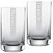 Produktbild Miriquidi Wassergläser 2er Set mit Gravur | 2 Stück Wasserglas 255ml Schott Glas mit Namen | Spülmaschinenfest | Trinkglas & Individuelle Lasergravur