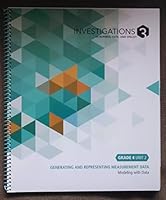 Investigations 3 in Number, Data, and Space Grade 4 Unit 2 Generating & Representing Measurement Data 0328859249 Book Cover