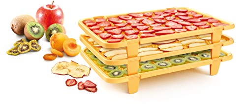 Tescoma 895360 Della Casa Dörrgestell, Kunststoff, Gelb