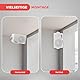 Pyle 3,5 Outdoor Lautsprecher 200W – 3-Wege Wasserdichte Lautsprecher Boxen Bluetooth für Innen & Außen mit Bassreflex – inkl. Wandhalterung & Netzteil, für Garten, Pool & Wohnzimmer (Paar)