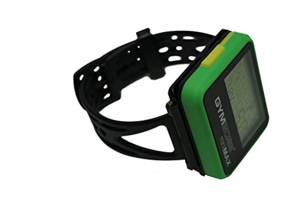 Gymboss Interval Timer and Stopwatch Watch Strap ¨C Black