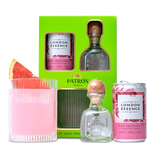 Patron Tequila Blanco Gift Set 5 cl Mixer & Tumbler Glass