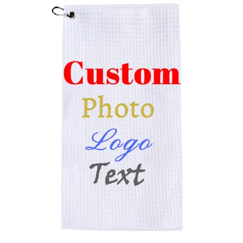 Personalized Custom Golf Towel Large 16