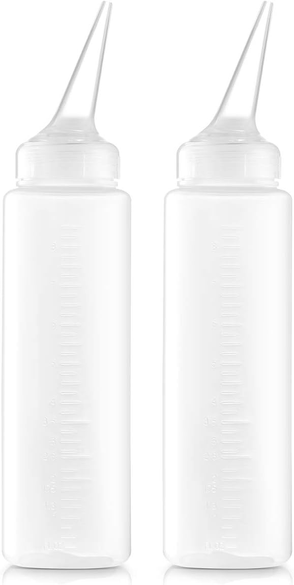 Applicator Bottle with Angled Tip 8.5 ounce (Pack of 3) : Beauty & Personal Care