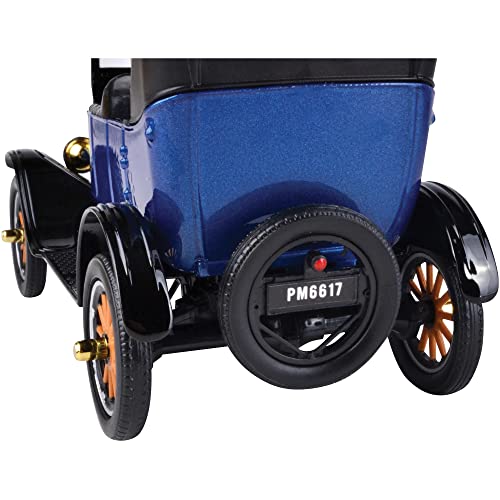 Motormax 1925 Ford Model T Touring Azul 1/24 miniatura 4