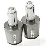  Accesorios para motocicletas Contratante de dirección para Suzuki GS500 GS 500 1989-2008 Motorbike CNC CNC Publicaciones de manillar de aluminio Manija de extremo CAP Tapón de extremo Control deslizan