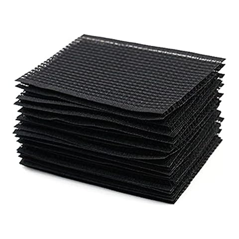 Hair Pad Packing 28 Seamless Hair Sticker Clip Posts Tape Fringe Patch (Black) Cover