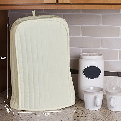 Ritz-PolyesterCotton-Quilted-Stand-Mixer-or-Coffee-Maker-Appliance-Cover-Dust-and-Fingerprint-Protection-Machine-Washable