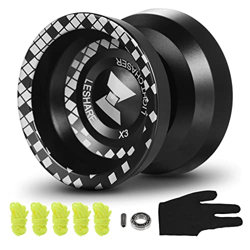 Eacam Professional Yoyo Ball - Aluminum Alloy Responsive YoYo with Unresponsive Bearing Beginners