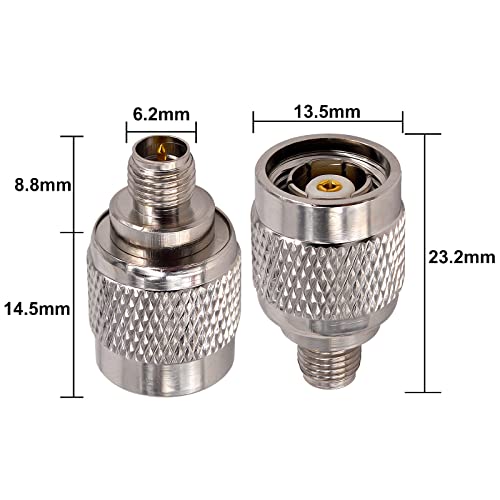 Yotenko Rp Tnc Male To Rp Sma Female Rf Coax Adapter Connector For Wrt54 Linksys Wifi Router Extender Pack Of 2 #TOP1