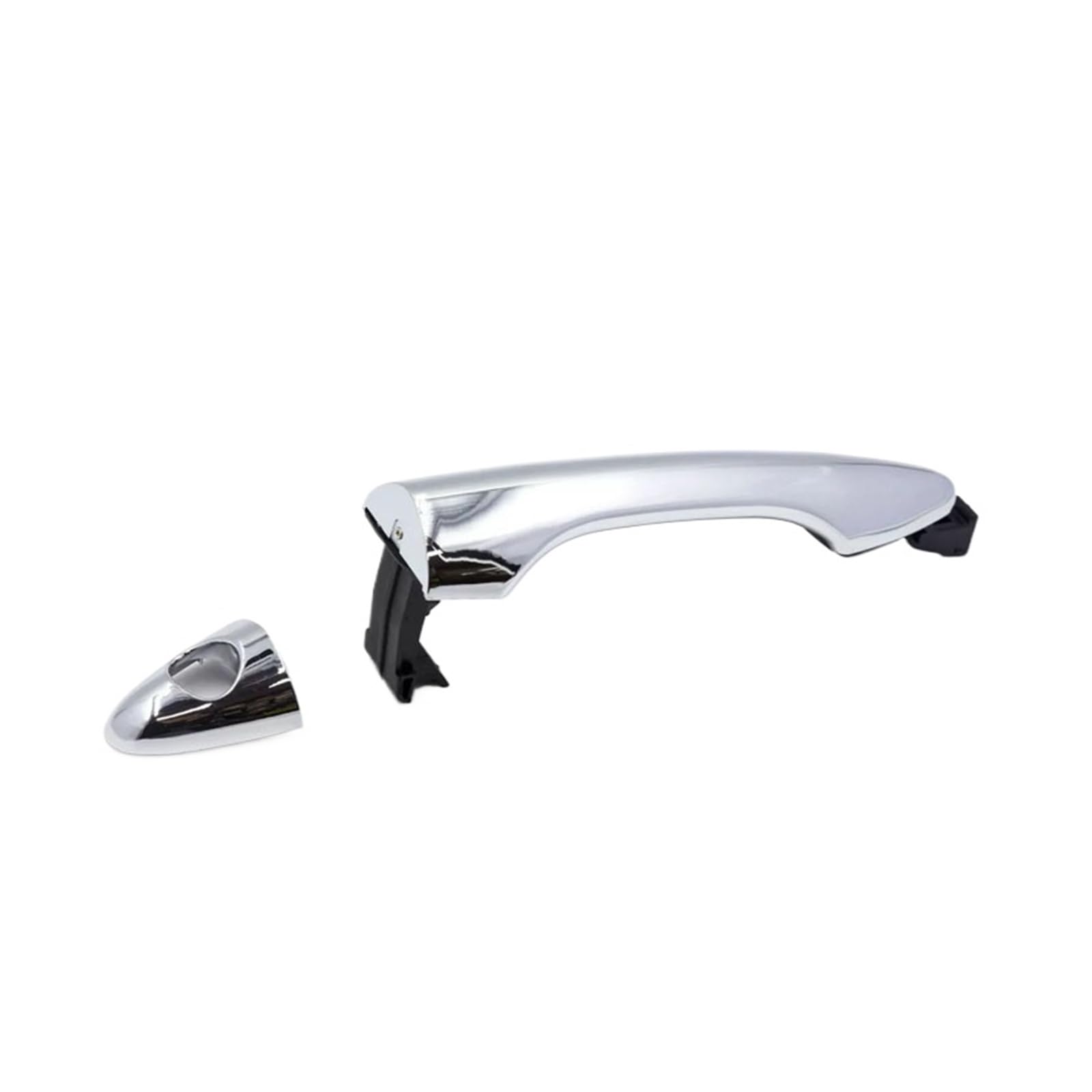 Fncvtm Front Left Sliding Exterior Handle For Hyundai For Tucson Ix35 2010-2015 Chrome Door Handles Outer Outside Exterior Handle 82651-2S020 82652-20720 82662-2S020(Front Left)