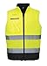 Portwest S267YNRS Gilet Bicolore Ad Alta Visibilità, Giallo/Blu Navi, Small - 3