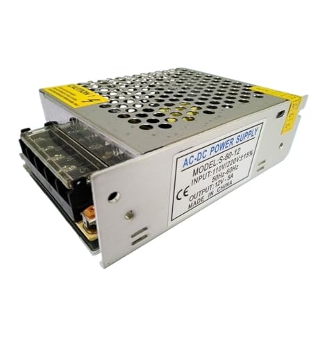 Alimentation à découpage DC12V5A transformateur 60W pour bande LED