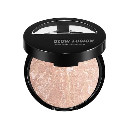 15g Palette De Poudre De Réglage Pour Le Visage,Palette De Poudre De Marbre Imperméable À Contrôle D'huile,Fixatrice Maquillage Pour Femmes,Fond De Teint Anti Taches,correctrice De Couleur Pour Filles