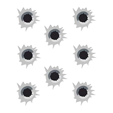 Simoni Racing SRS1 Bullet Hole Design Stickers Kit Cover
