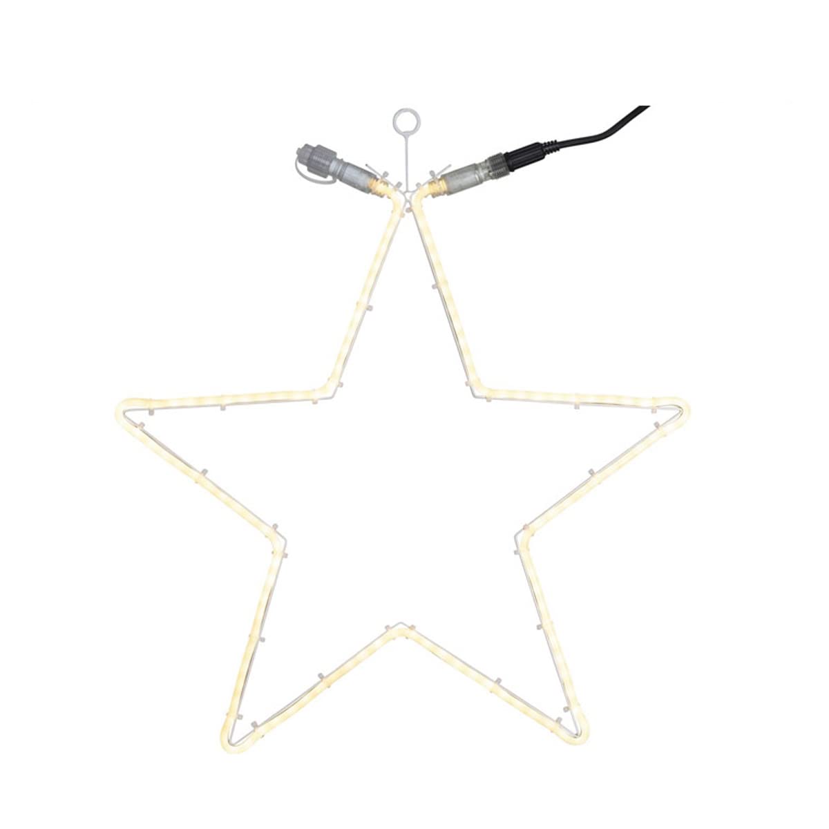 SATISFIRE System24 | Stern | warmweiße LEDs | koppelbar | exkl. Trafo (55cm Durchmesser)