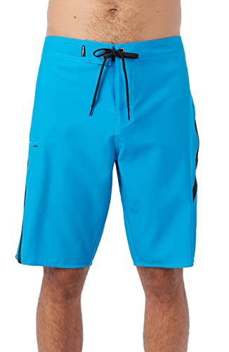 O'NEILL Men's 21 Inch S-Seam Boardshorts - Water Resistant Swim Trunks for Men with Quick Dry Stretch Fabric and Pockets,Electric Blue 1,29 - Main Image