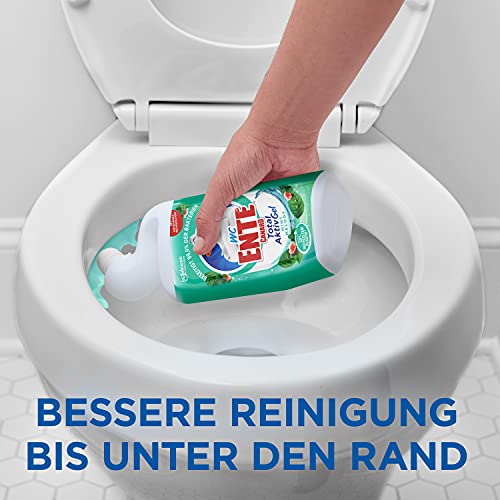 WC ENTE Total Aktiv Gel, Flüssiger WC Reiniger antibakteriell, Toilettenreiniger, Mint Melody, 1er Pack (1 x 750 ml) 4
