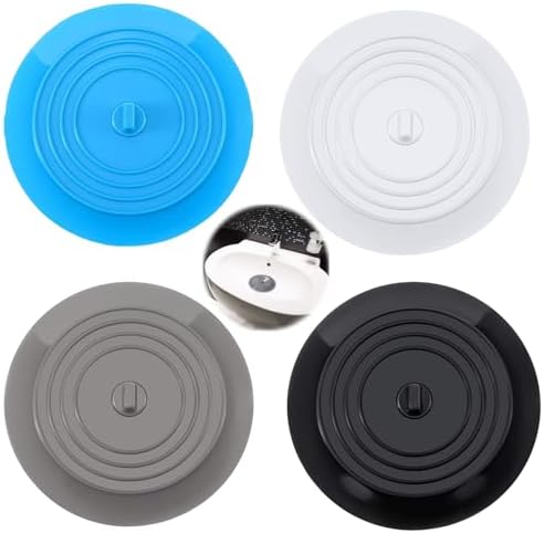 Silikon-Abflussstopfen Set – 3 Stück, 15 Cm, Universell Für Waschbecken, Badewanne & Dusche