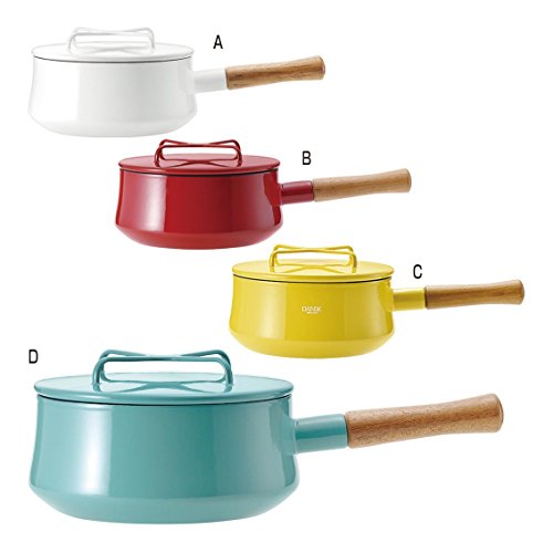 DANSK ダンスク コベンスタイル 片手鍋 18cm 2.2L IH対応 イエロー ホーロー 851832