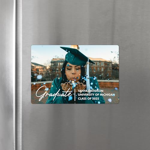 Imanes decorativos personalizados para graduación 25 piezas miniatura 3