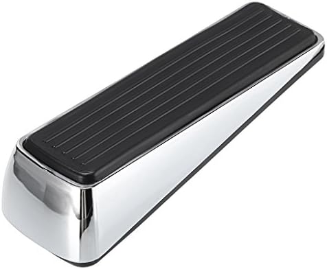 IGNPION Door Stopper Rubber Door Wedge Made by Stainless Steel and Rubber Non-Scratching and Anti-Slip (Set of 2)