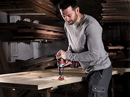 kwb Topf-Bürste, grob, Schleif-Nylon, Ø 75 mm für Holz, Metall und Buntmetall, Nylonbürste für Bohr-Maschine inkl. E6.3 Sechskant-Schaft, zum Schleifen, Strukturieren, Reinigen und Entrosten