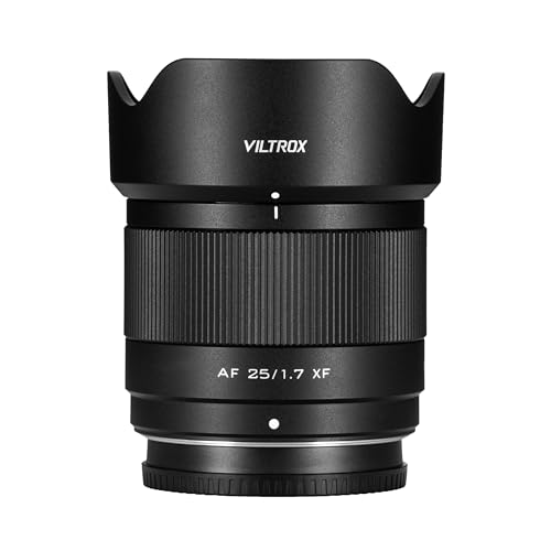 VILTROX 25mm f1.7 XF, 25mm F1.7 APS-C Auto Focus Lens for Fujifilm X-Mount