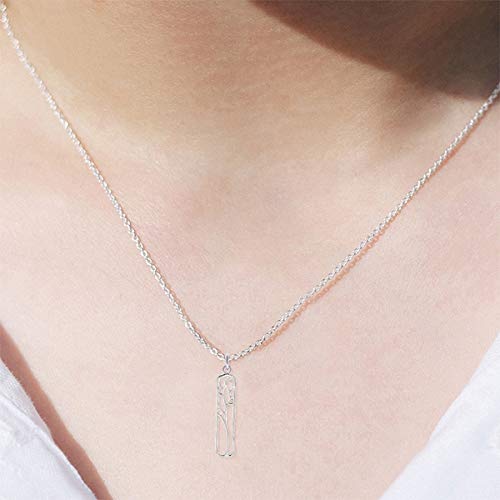 Boma-Jewelry-Sterling-Silver-Rectangle-Tree-Silhouette-Pendant-Necklace-20-Inches