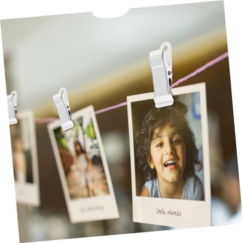 Clips de metal para carpetas y manualidades en pack de 25 pinzas pequeñas 3