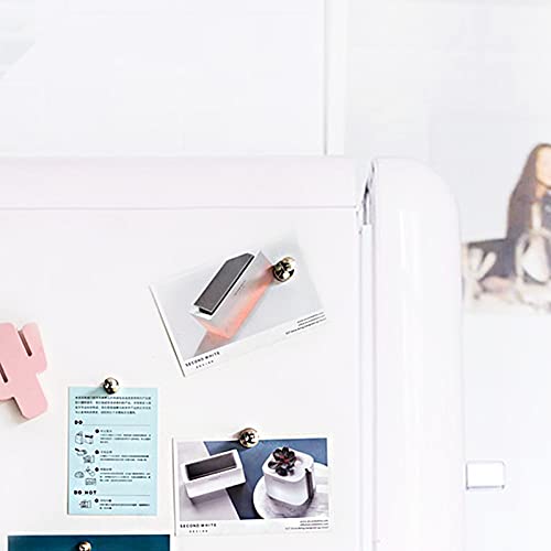 12Pcs Metal Magnetic Push Pins Thumb Tacks Magnets For Fridge Whiteboard Magnetic Tacks Use At Kitchen Home Office School Classroom #TOP6
