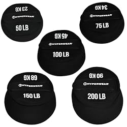 Hyperwear Boulder Strongman Sandbag - Bolsa de ent...: Entrenamiento de fuerza versátil: ideal para una amplia gama de ejercicios, desde sentadillas, golpes y lanzamientos hasta hombros y transportes, perfecto para mejorar tu fuerza, resistencia y acondicionamiento. Construcción duradera: fabricada con n...