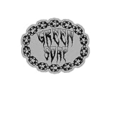 Professional Tattoo Bottle Label for Green Soap, Brushed Aluminum Vinyl Stickers, Traditional Tattoo Chain Design, Black Gradient Hardcore Font, Waterproof, one Piece for Cleaning Solutions