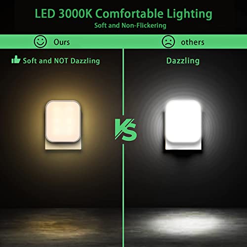 Luce Notturna LED 4 Pezzi Dimmerabile Luce