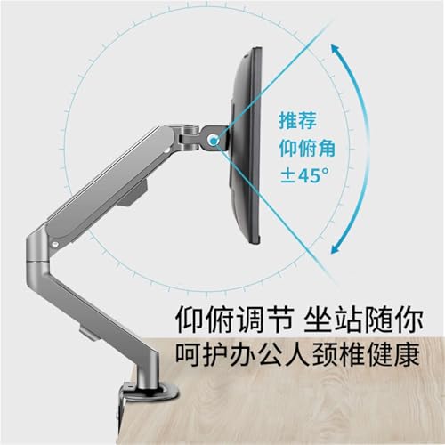 Support pneumatique pour écran d'ordinateur mini bras - 3