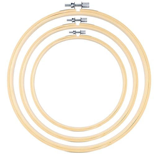 TINDTOP 3-Pack 8-12 Inch Bamboo