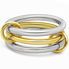 Solarium Set, Two Silver Rings