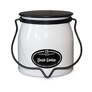 Milkhouse Candle Company - Barn Dance - Creamery Collection - 16 oz Double Cotton Wick Soy Candles with Beeswax - Long Burn Time, Made in The USA - Non Toxic, Premium Scented Candles Milkhouse Candle Company Barn Dance Creamery Collection 16 oz Double Cotton Wick Soy Candles with Beeswax Long Burn Time Made in The USA Non Toxic Premium Scented Candles