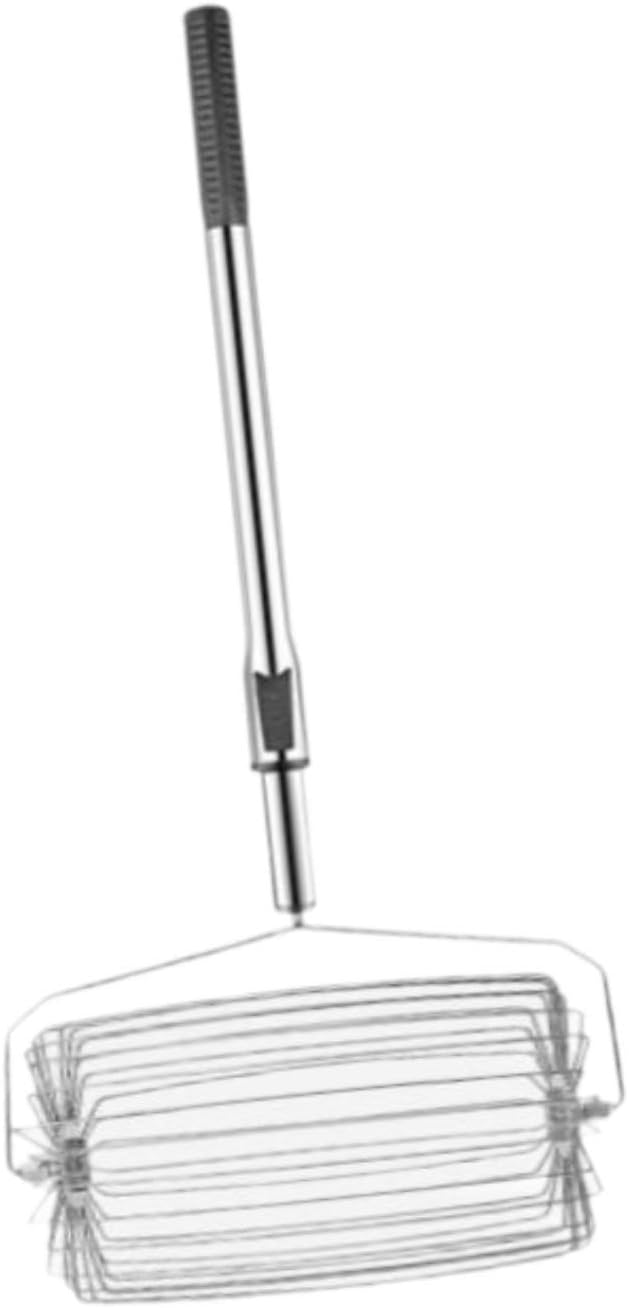 Colaxi Tennis Ball Collector Ball Picker,Sport Equipment Professional Sturdy Compact No Bending Over Quick Rolling Balls Retriever