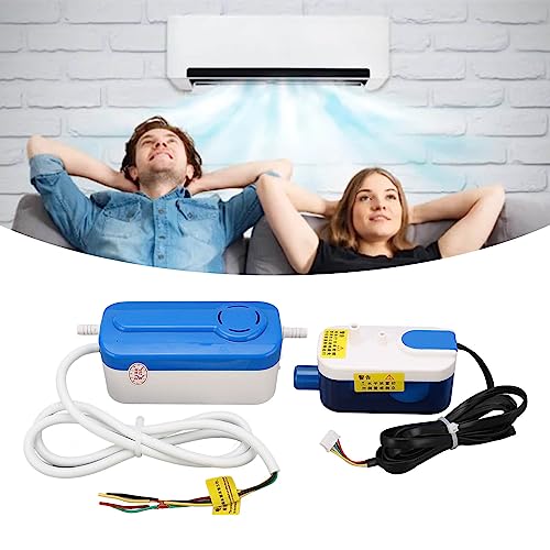 Pompe d'Élimination de Condensat Miniature HVAC, Pompe de Vidange Automatique Portable pour Climatiseur, Four, Déshumidificateur, AC110-240V, Capacité 24L/h