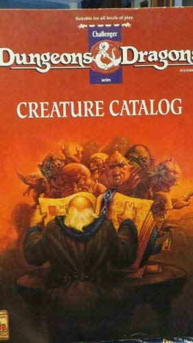 Creature Catalog (Dungeons and Dragons Accessory DMR2)