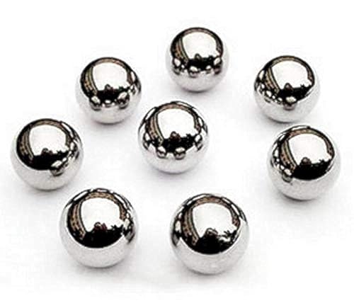 Image of ART IFACT 25 Pieces of 12.5mm Silver Solid Bearing Ball - Use is Cycle Ball Bearing (Silver, 12mm) - Not Magnets
